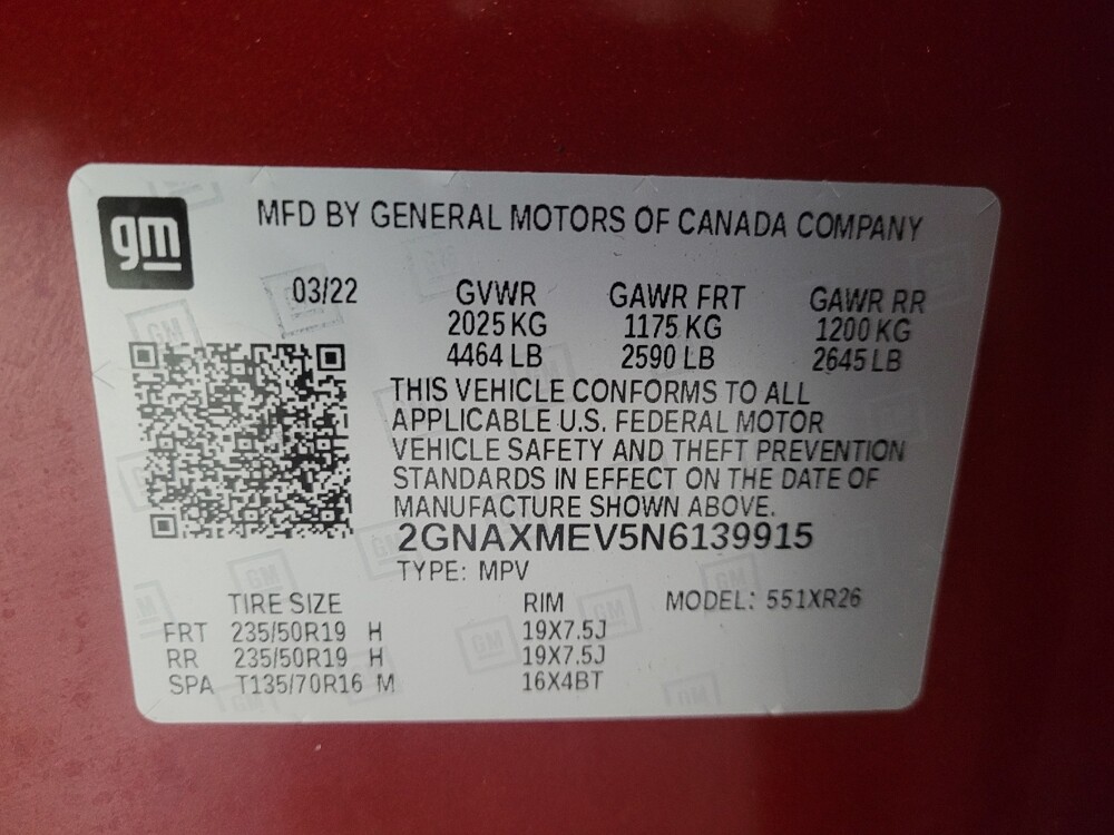 2022 Chevrolet Equinox in Pelham, AL 35124 - 18115245 33