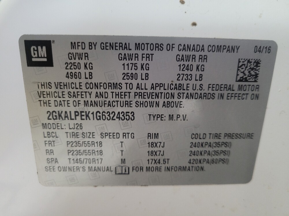 2016 GMC Terrain in Pelham, AL 35124 - 18115246 33