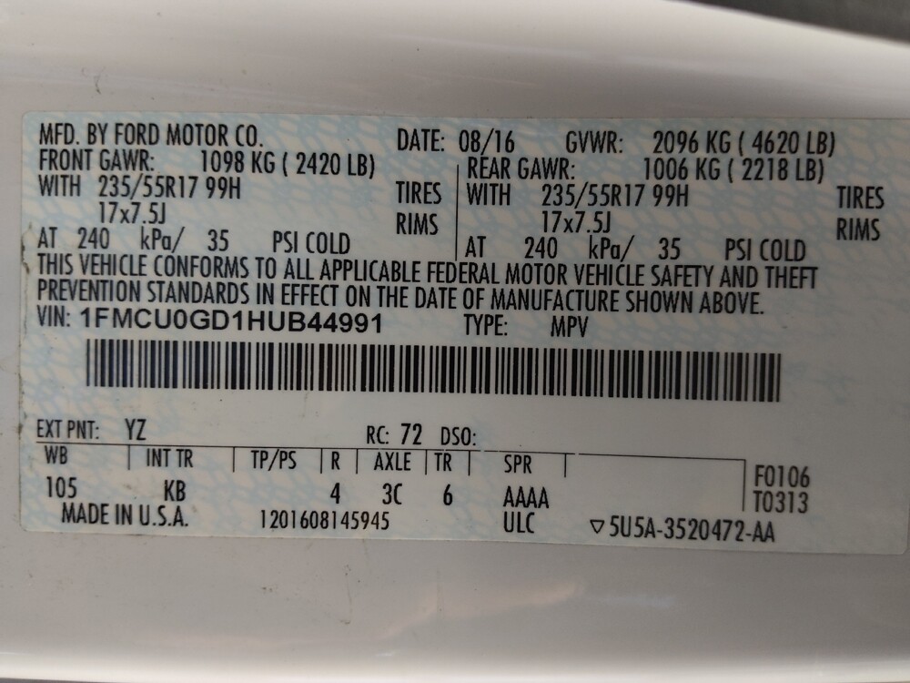 2017 Ford Escape in Houston, TX 77034 - 18115249 32