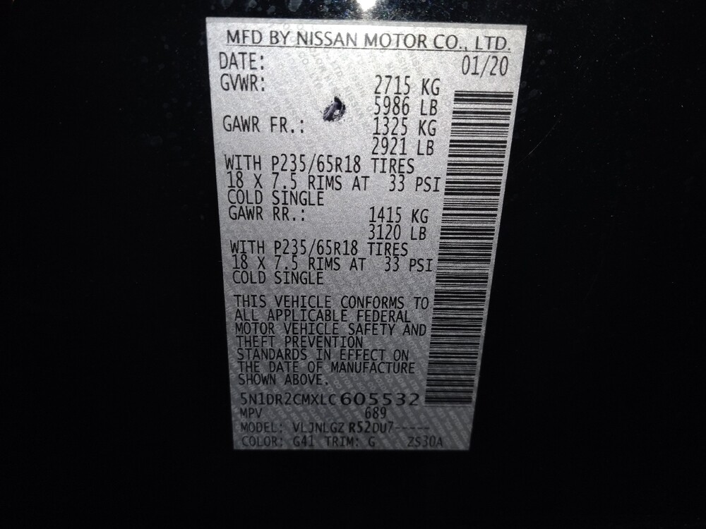 2020 Nissan Pathfinder in Jacksonville, FL 32225 - 18115265 33