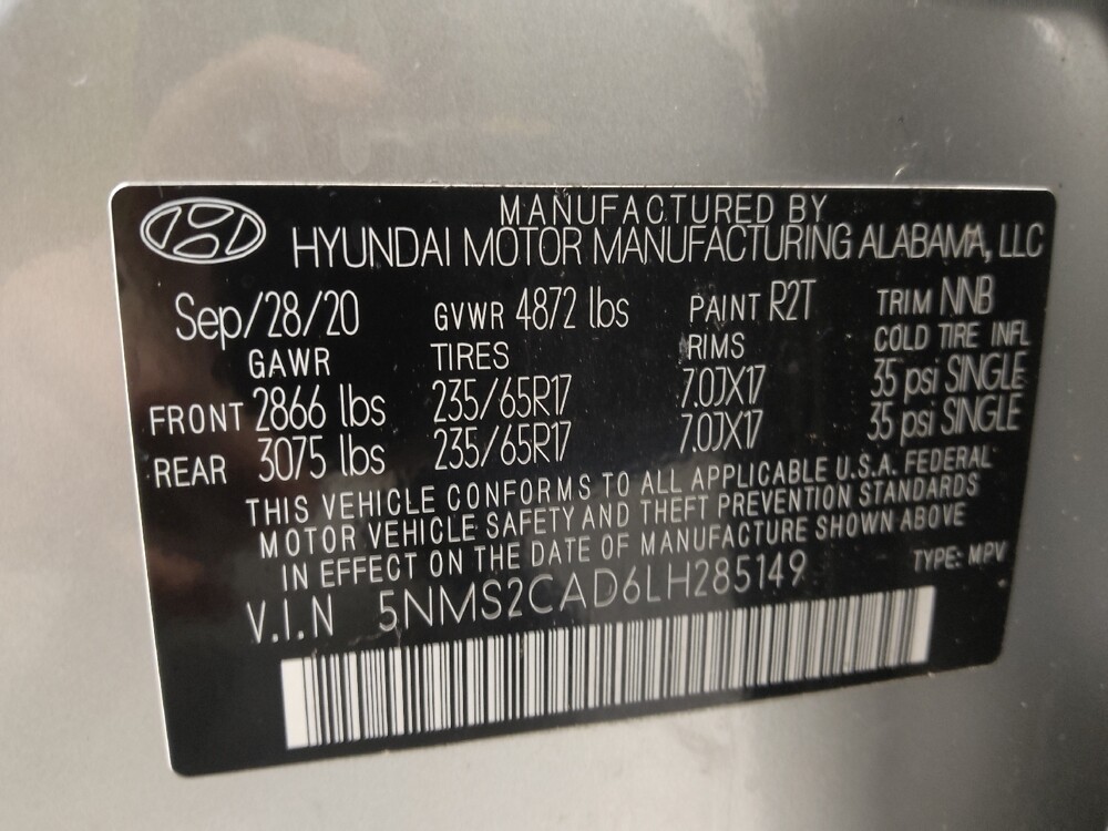 2020 Hyundai Santa Fe in Columbus, OH 43231 - 18115273 33