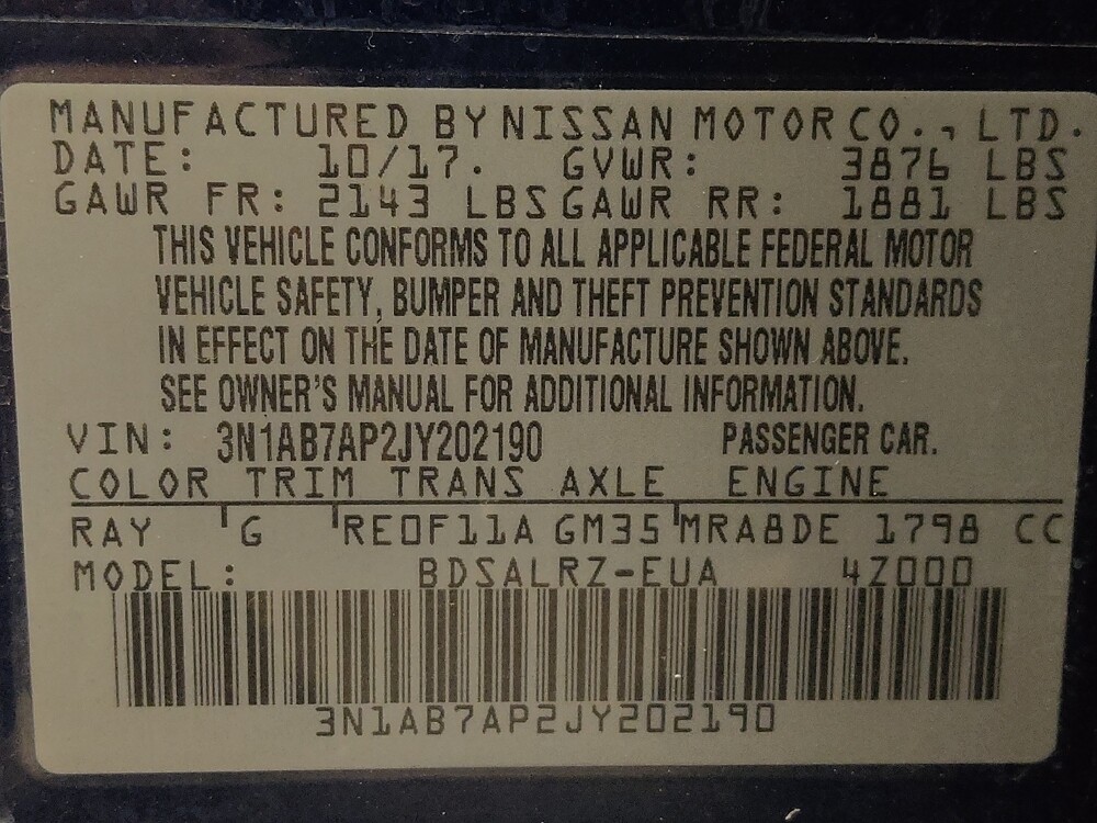 2018 Nissan Sentra in Houston, TX 77060 - 18115274 33