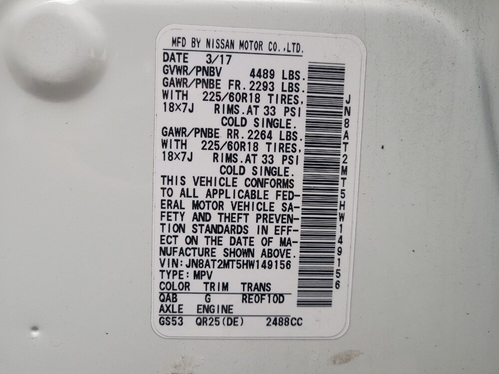 2017 Nissan Rogue in Taylor, MI 48180 - 18115278 33