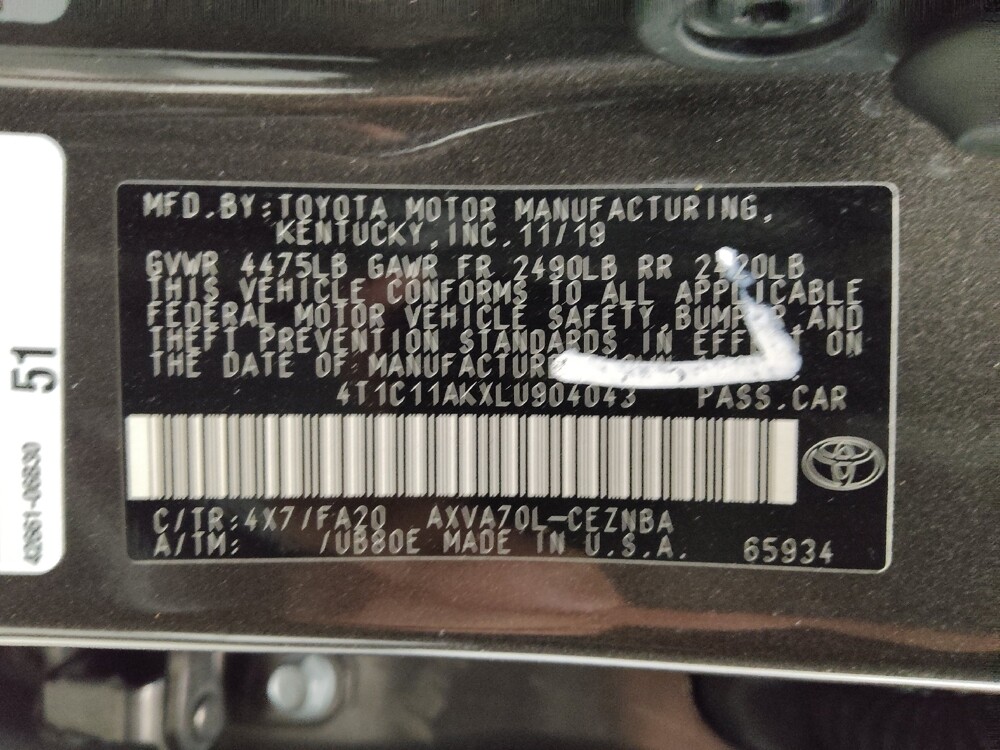 2020 Toyota Camry in Lakewood, CO 80215 - 18115279 33