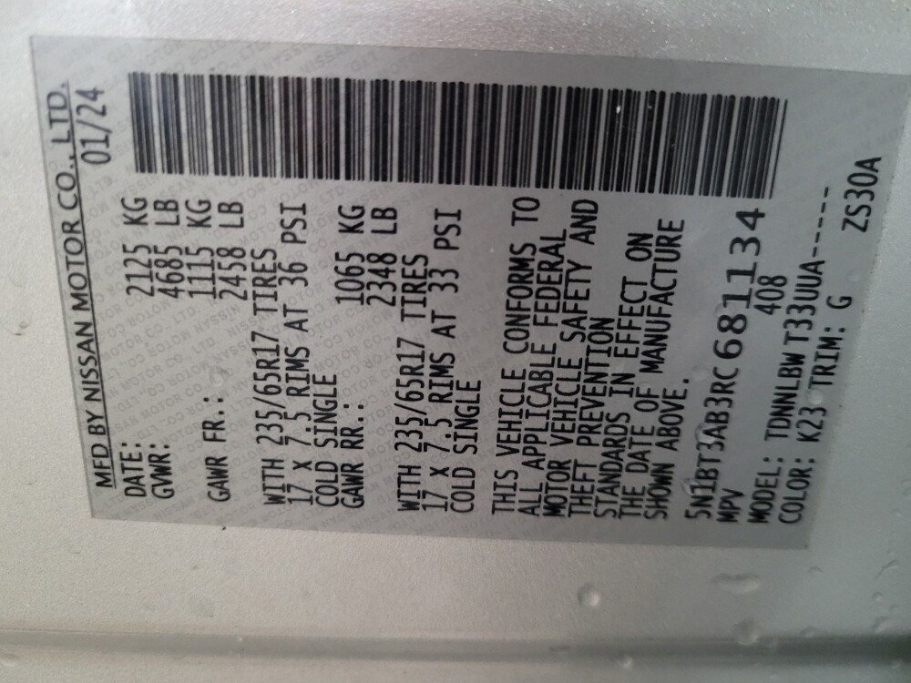 2024 Nissan Rogue in New Castle, DE 19720 - 18115287 33