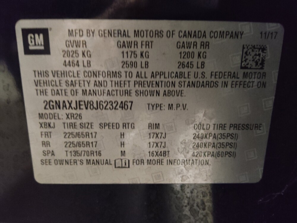 2018 Chevrolet Equinox in Salem, VA 24153 - 18115338 33