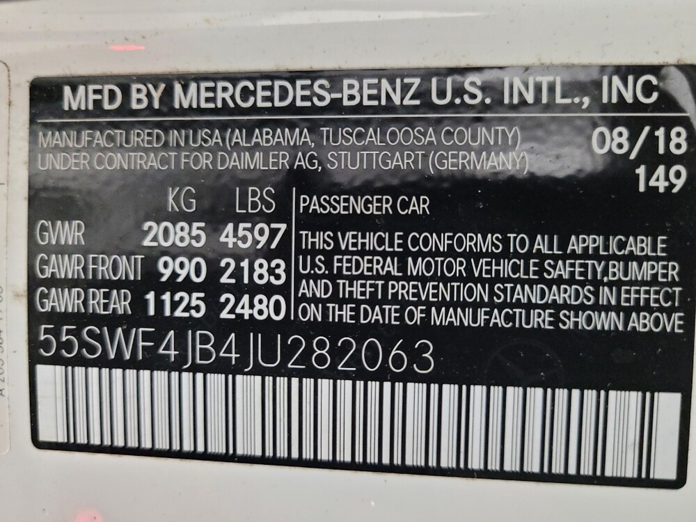 2018 Mercedes-Benz C 300 in Las Vegas, NV 89104 - 18115349 33