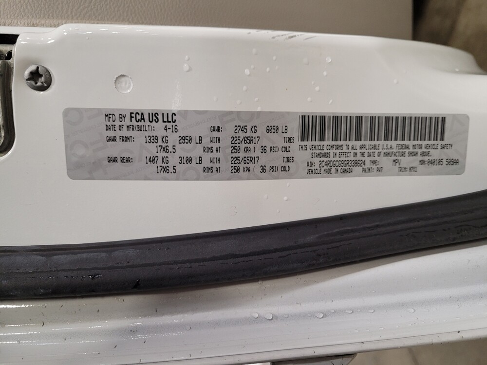 2016 Dodge Grand Caravan in Bakersfield, CA 93309 - 18115401 33