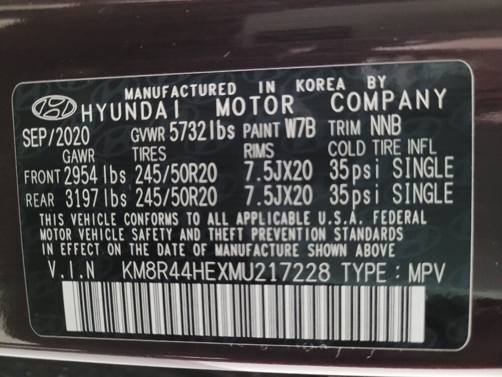 2021 Hyundai Palisade in Downey, CA 90241 - 18115415 33