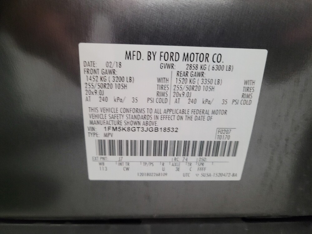 2018 Ford Explorer in Riverside, CA 92504 - 18115420 33