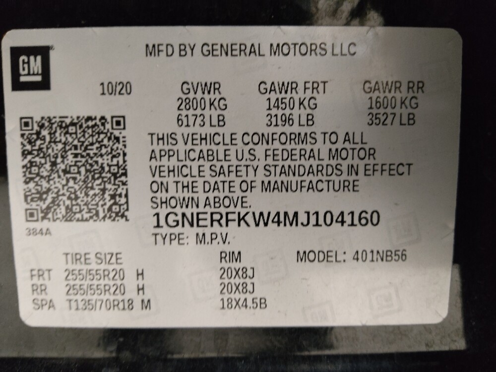 2021 Chevrolet Traverse in Morrow, GA 30260 - 18115437 33