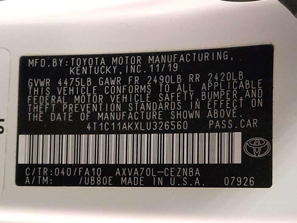 2020 Toyota Camry in Oklahoma City, OK 73139 - 18115452 33