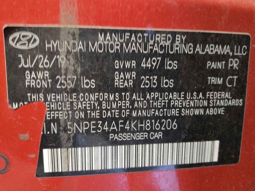 2019 Hyundai Sonata in Tucson, AZ 85705 - 18115461 33