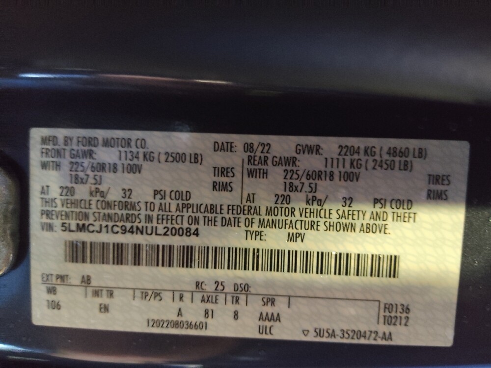 2022 Lincoln Corsair in Clearwater, FL 33764 - 18115475 33