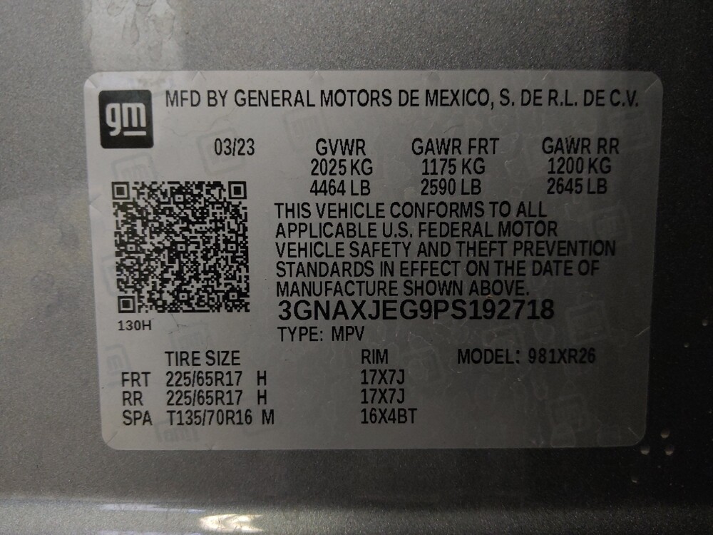 2023 Chevrolet Equinox in Gainesville, FL 32609 - 18115488 33