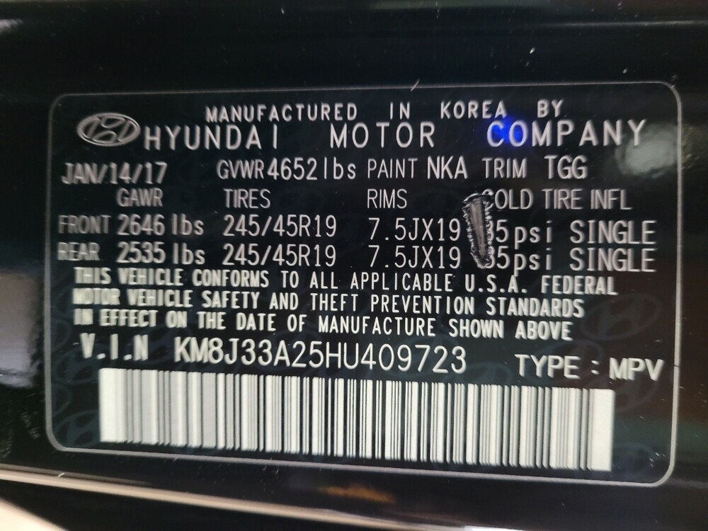 2017 Hyundai Tucson in Gainesville, FL 32609 - 18115489 33