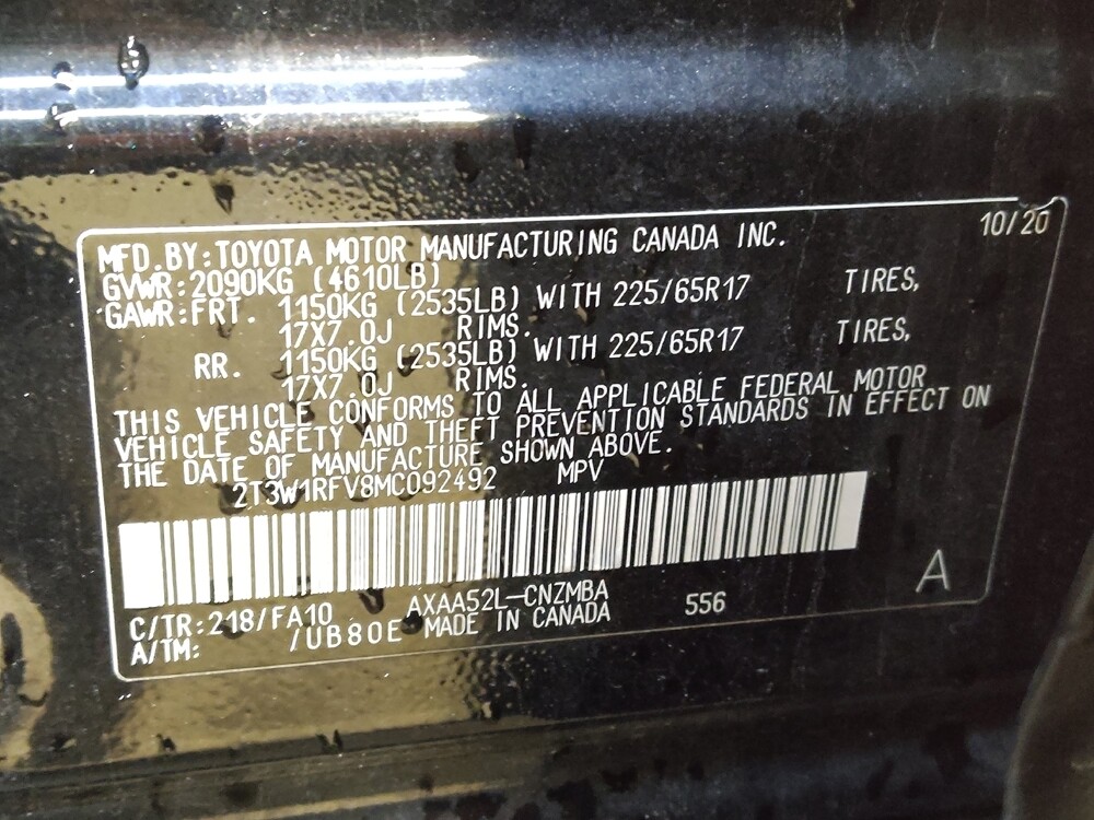 2021 Toyota RAV4 in Columbia, SC 29210 - 18115509 33