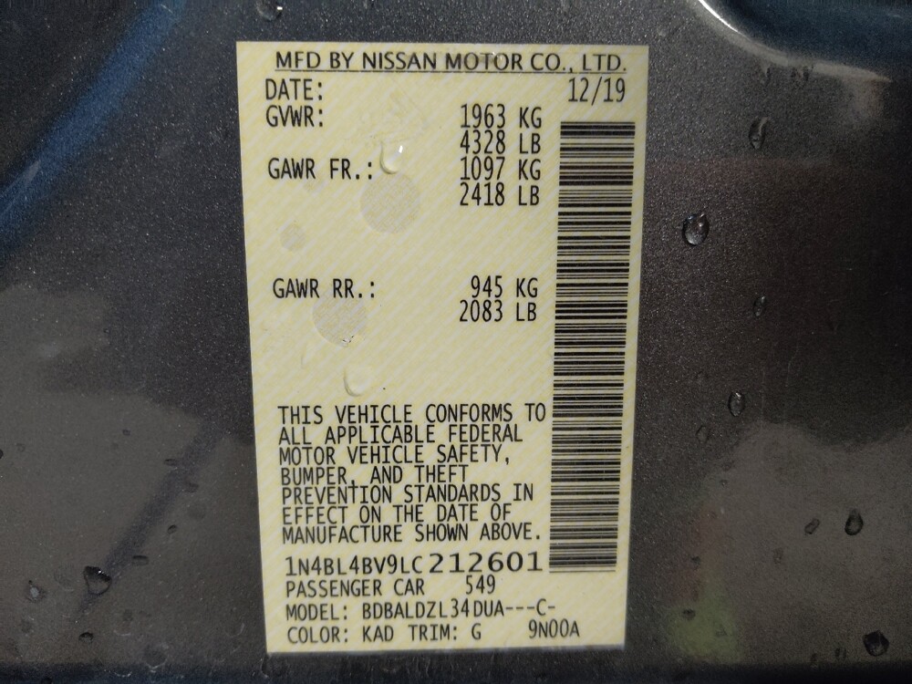 2020 Nissan Altima in Charleston, SC 29414 - 18115515 33