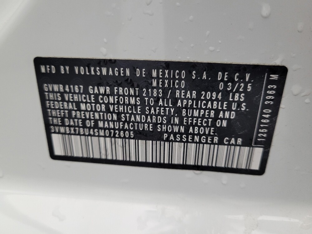 2025 Volkswagen Jetta in Charleston, SC 29414 - 18115516 33