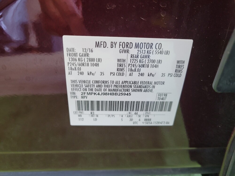 2017 Ford Edge in Louisville, KY 40258 - 18115540 33