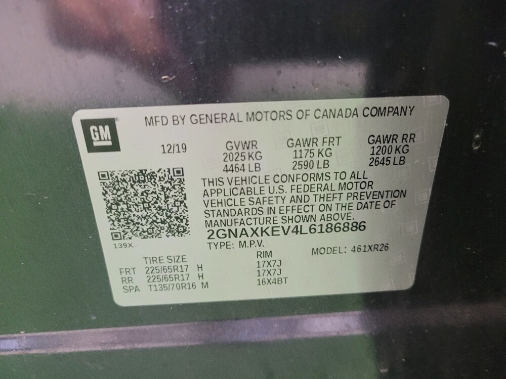 2020 Chevrolet Equinox in Columbus, OH 43228 - 18115546 33