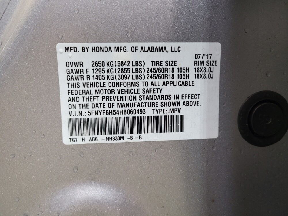 2017 Honda Pilot in Columbus, OH 43228 - 18115558 33