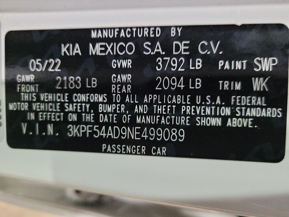 2022 Kia Forte in Plymouth Meeting, PA 19462 - 18115568 33