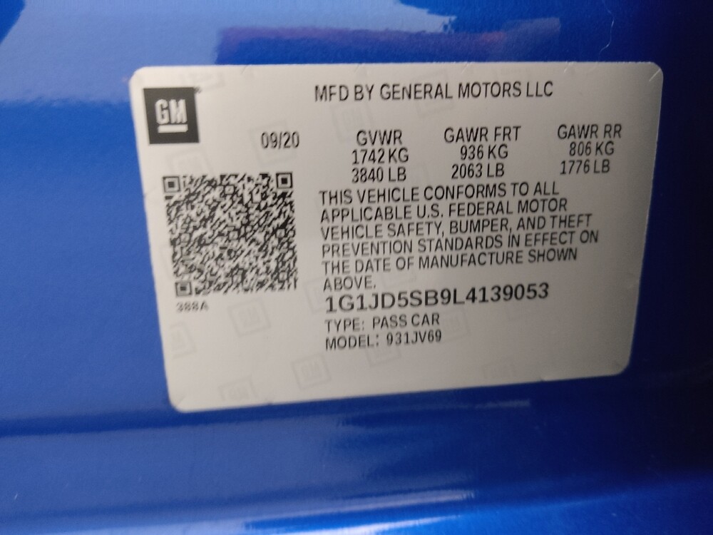 2020 Chevrolet Sonic in Wichita, KS 67207 - 18115591 33