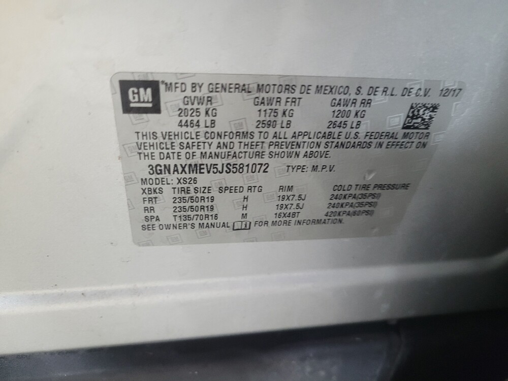 2018 Chevrolet Equinox in Birmingham, AL 35215 - 18115609 33