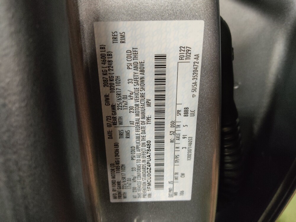 2023 Ford Escape in Oklahoma City, OK 73139 - 18115632 33