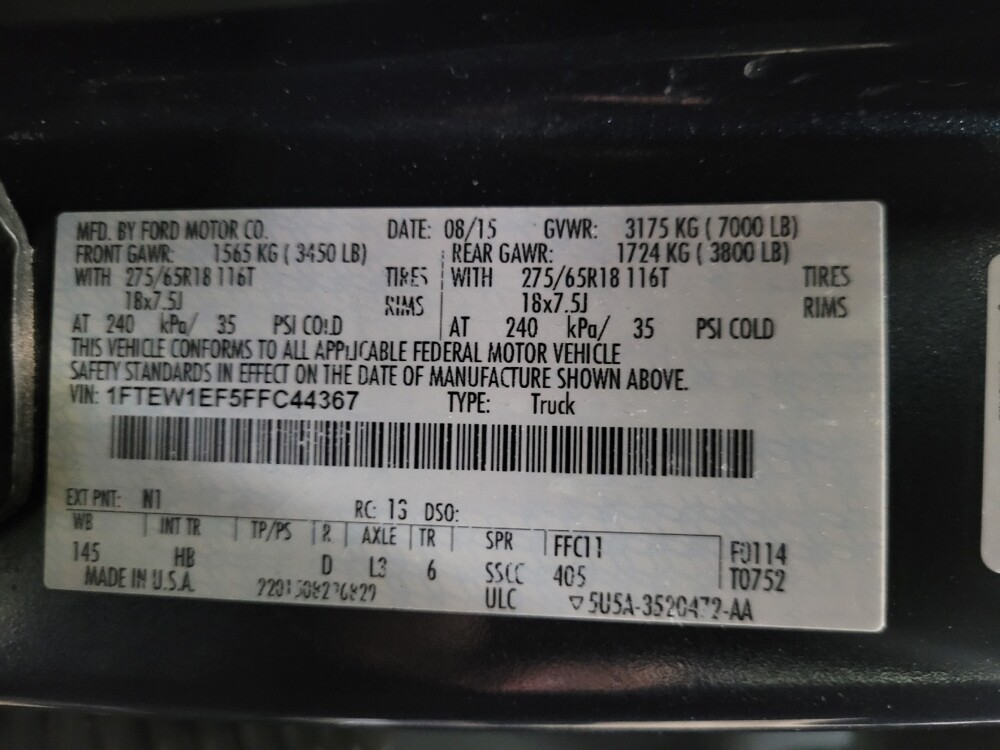 2015 Ford F150 in Plymouth Meeting, PA 19462 - 18115640 33