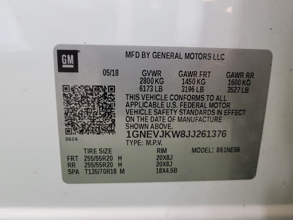 2018 Chevrolet Traverse in Louisville, KY 40258 - 18115643 33