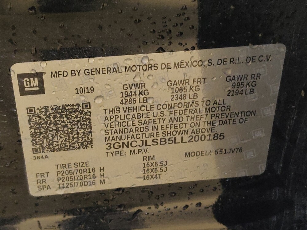 2020 Chevrolet Trax in Fayetteville, NC 28304 - 18115653 33