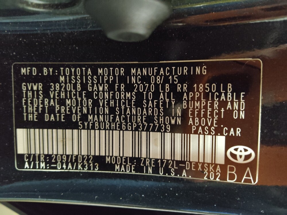 2016 Toyota Corolla in Lewisville, TX 75067 - 18115662 33