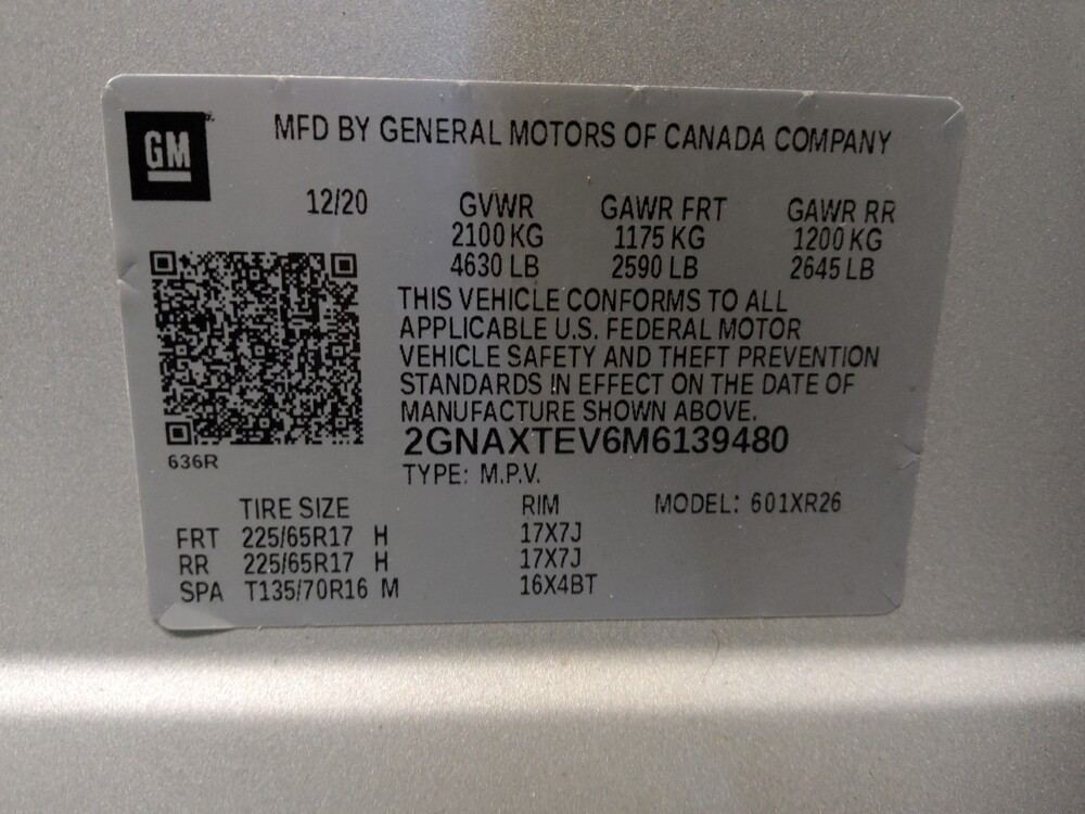 2021 Chevrolet Equinox in Chandler, AZ 85225 - 18115671 33