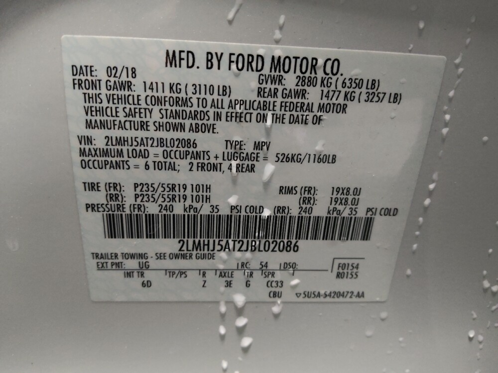 2018 Lincoln MKT in Tucson, AZ 85705 - 18115692 33