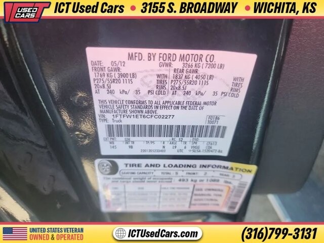 2012 Ford F150 in Wichita, KS 67216 - 18115733 10