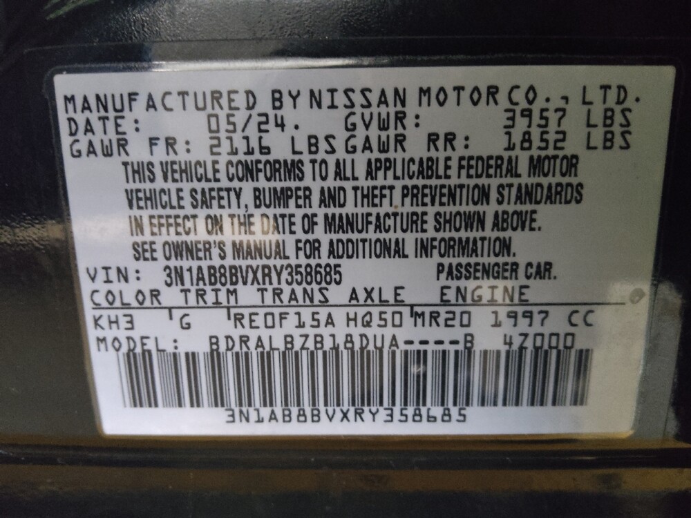 2024 Nissan Sentra in Augusta, GA 30907 - 18115766 33