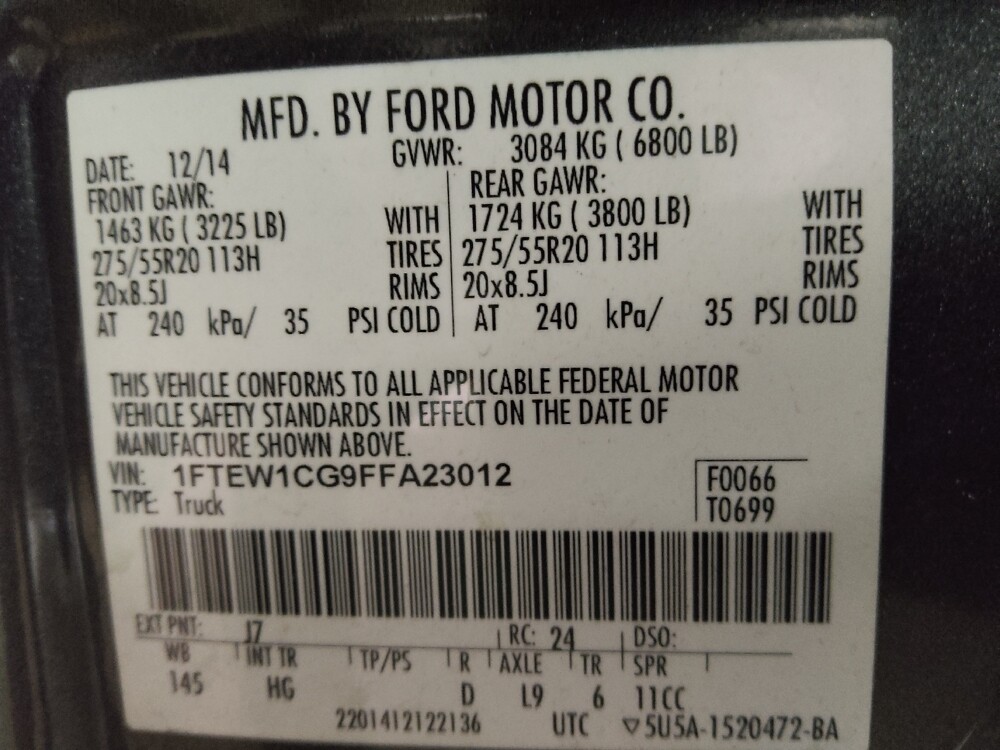 2015 Ford F150 in Columbus, GA 31909 - 18115785 33
