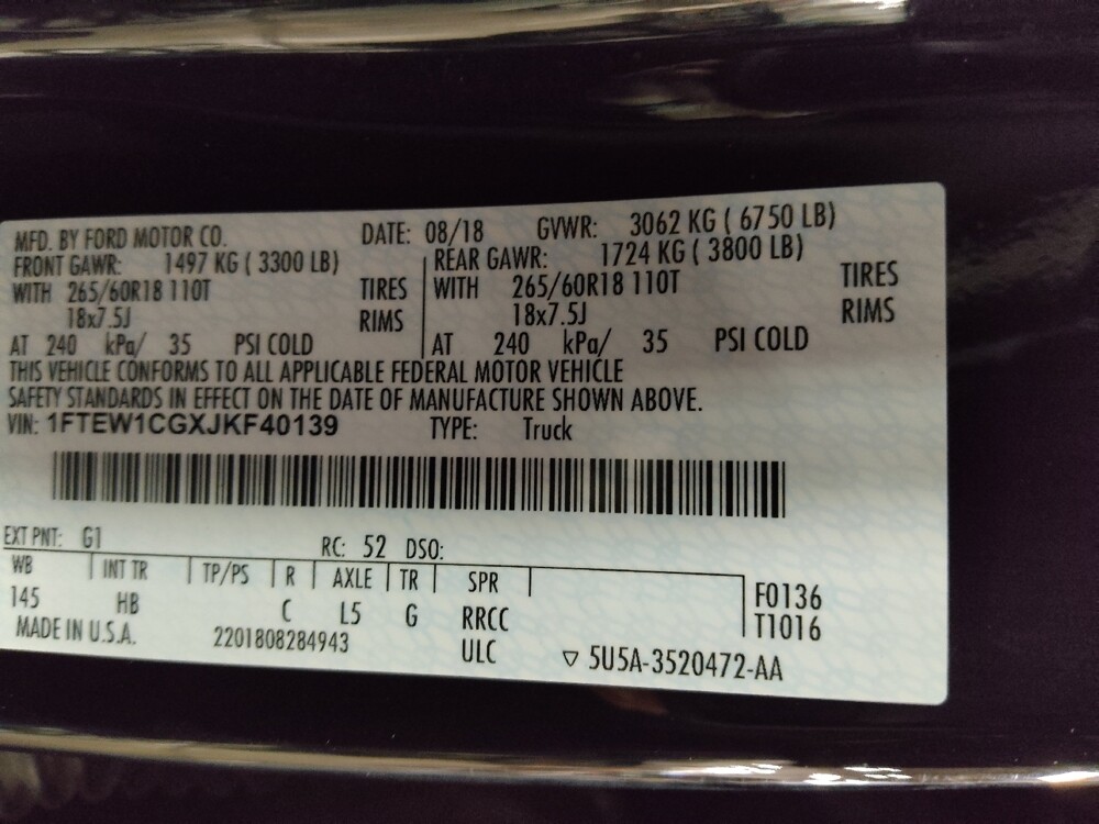 2018 Ford F150 in El Paso, TX 79907 - 18115807 33