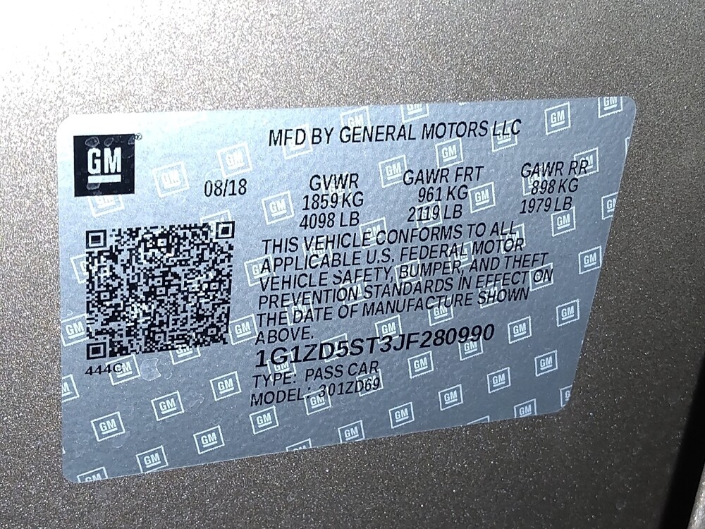 2018 Chevrolet Malibu in Arlington, TX 76011 - 18115809 33