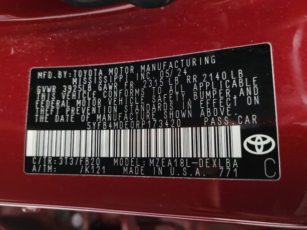 2024 Toyota Corolla in Glendale, AZ 85301 - 18115815 33