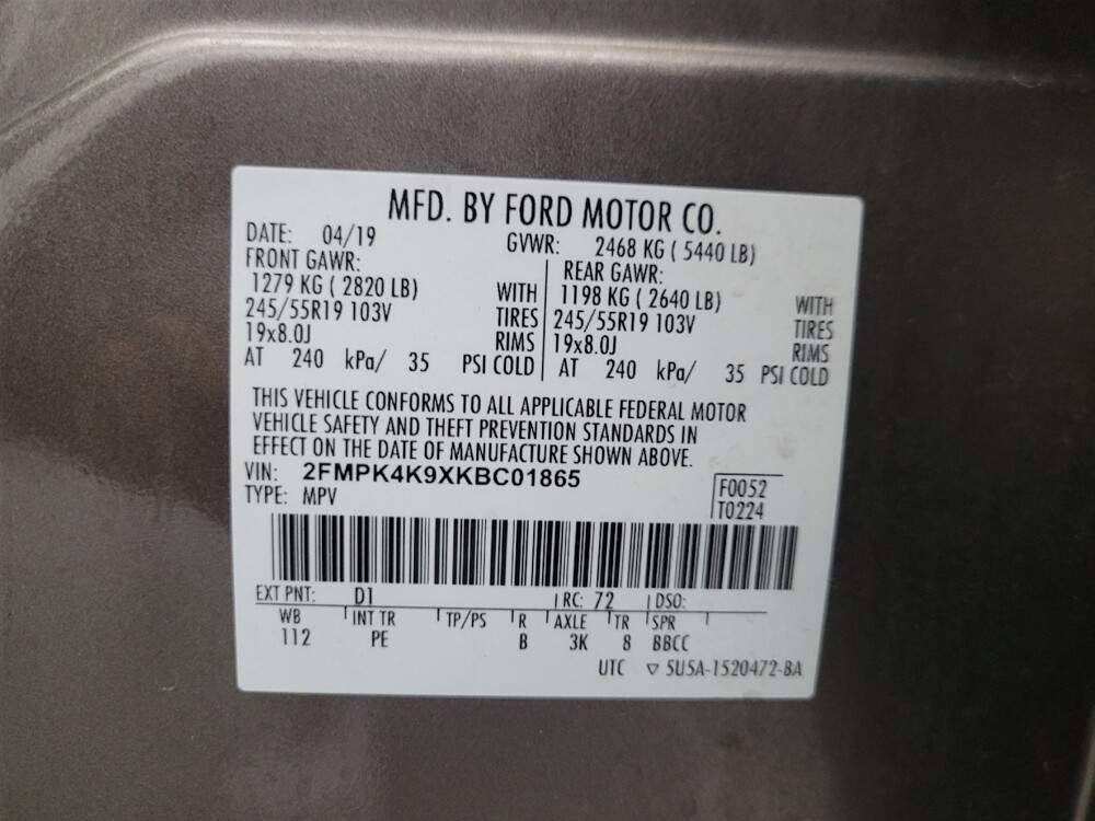 2019 Ford Edge in Albuquerque, NM 87123 - 18115828 33