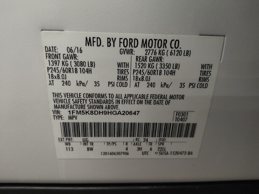 2017 Ford Explorer in Lakeland, FL 33815 - 18115833 33