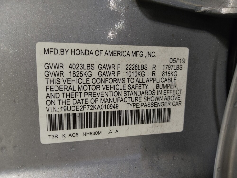 2019 Acura ILX in Tampa, FL 33612 - 18115841 33