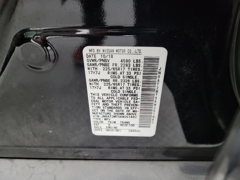 2019 Nissan Rogue in Las Vegas, NV 89104 - 18115852 33