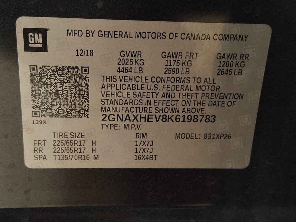 2019 Chevrolet Equinox in Miami, FL 33157 - 18115860 33