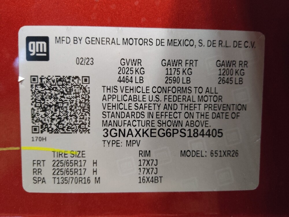 2023 Chevrolet Equinox in Sanford, FL 32773 - 18115881 33