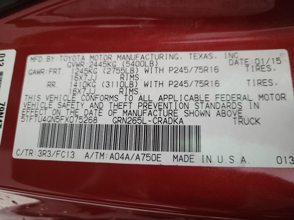 2015 Toyota Tacoma in Phoenix, AZ 85015 - 18115885 33