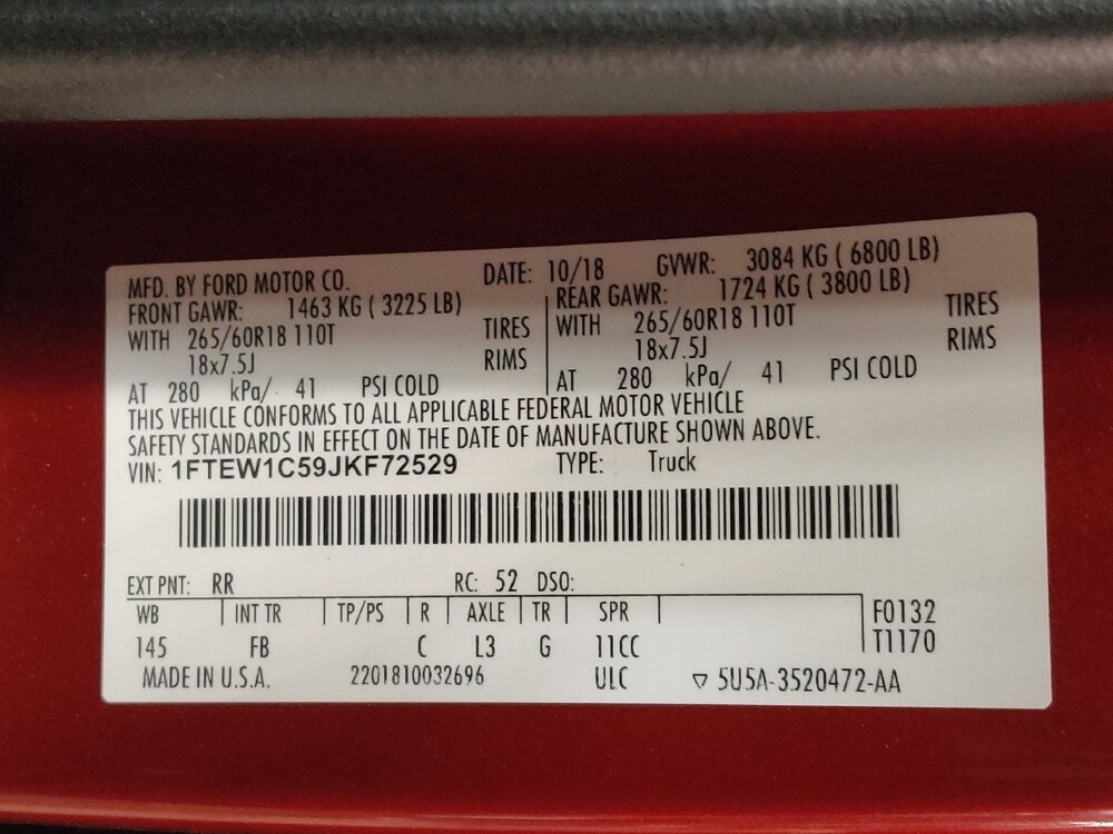 2018 Ford F150 in Lewisville, TX 75067 - 18115893 33